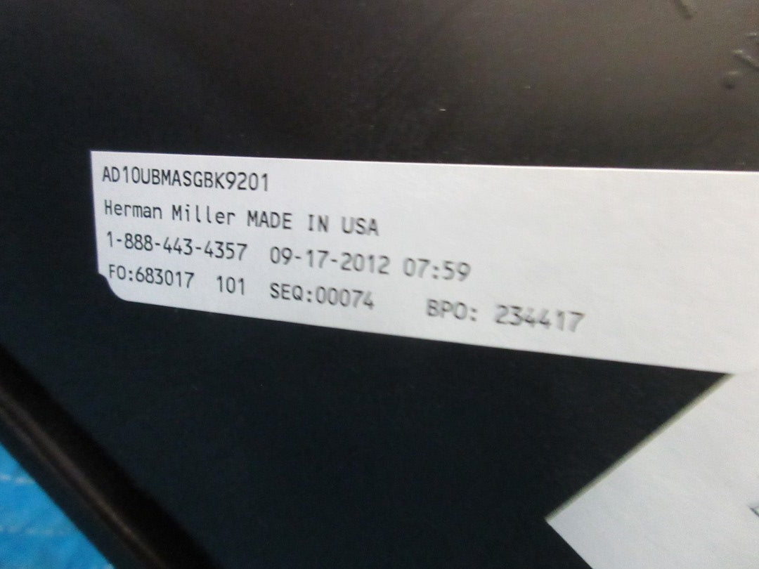 Herman Miller Aside Guest Chair in Black
