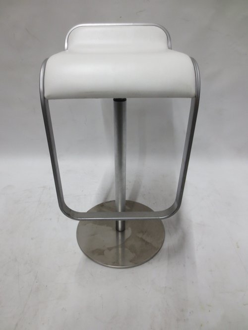 Lapalma LEM Adjustable Stool in White - Bygone Icons