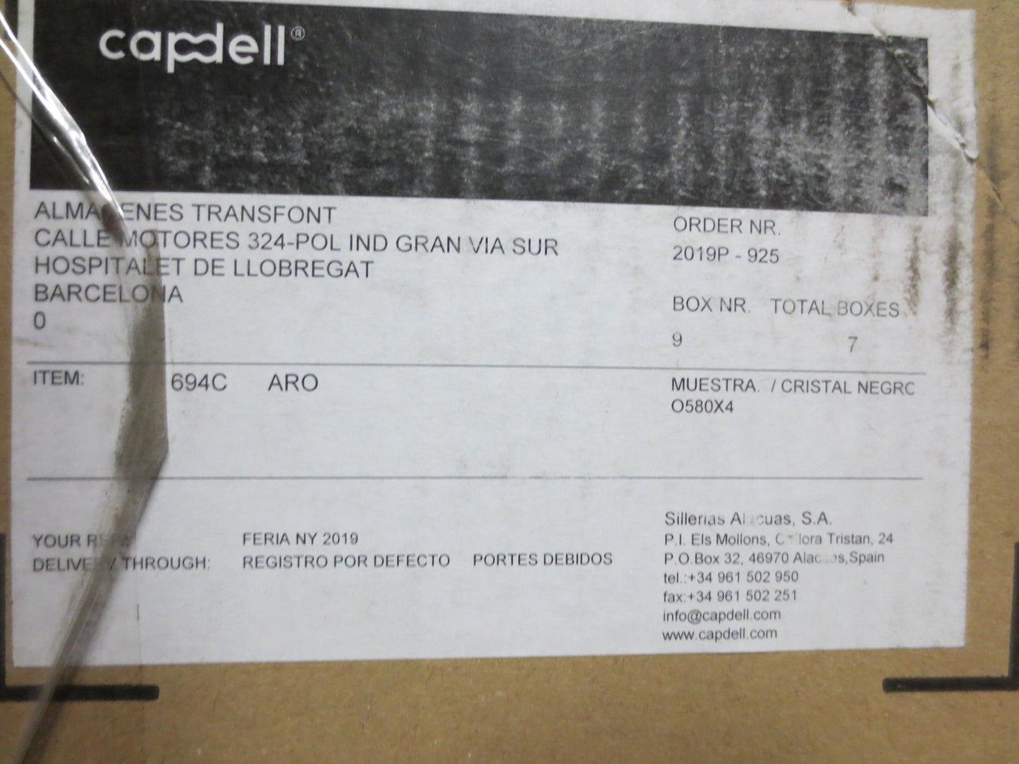Capdell Aro Coffee Table (New in Box)