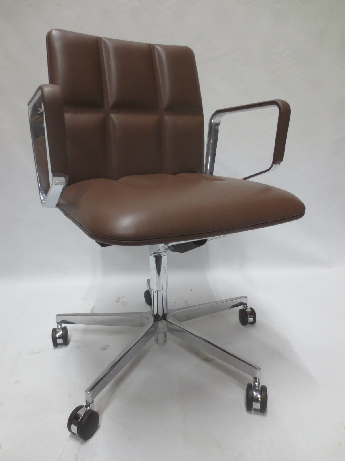 Walter Knoll Leadchair Executive Low Back Office Chair in Toffee (New)