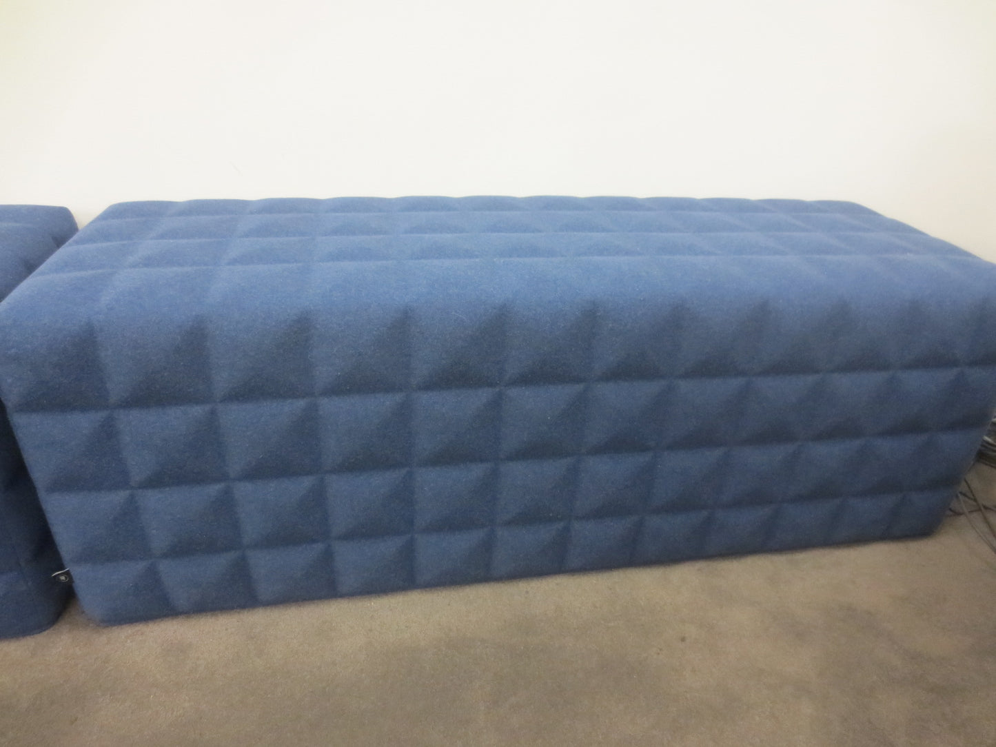 BuzziSpace BuzziCube 3D Trio Seat in Blue