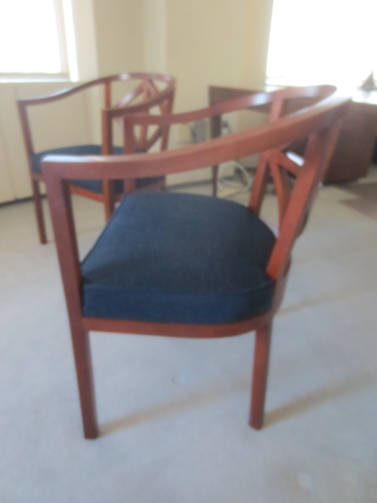 Josef Hoffman Diamond Back Armchair - A Pair