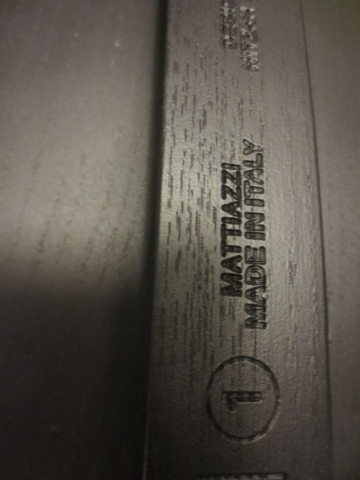 Mattiazzi She Said Bar Height Stool in Black Ash