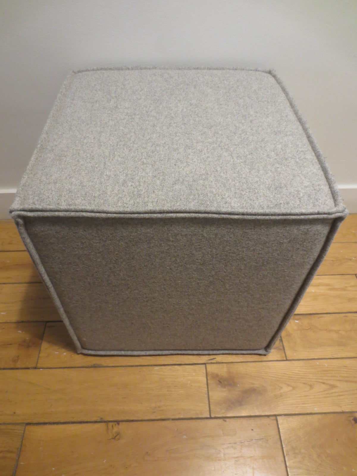 Blu Dot Otto Cube Ottoman in Grey