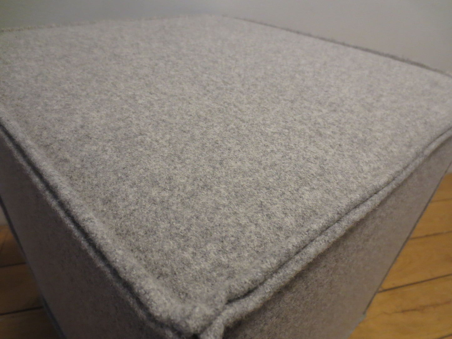 Blu Dot Otto Cube Ottoman in Grey