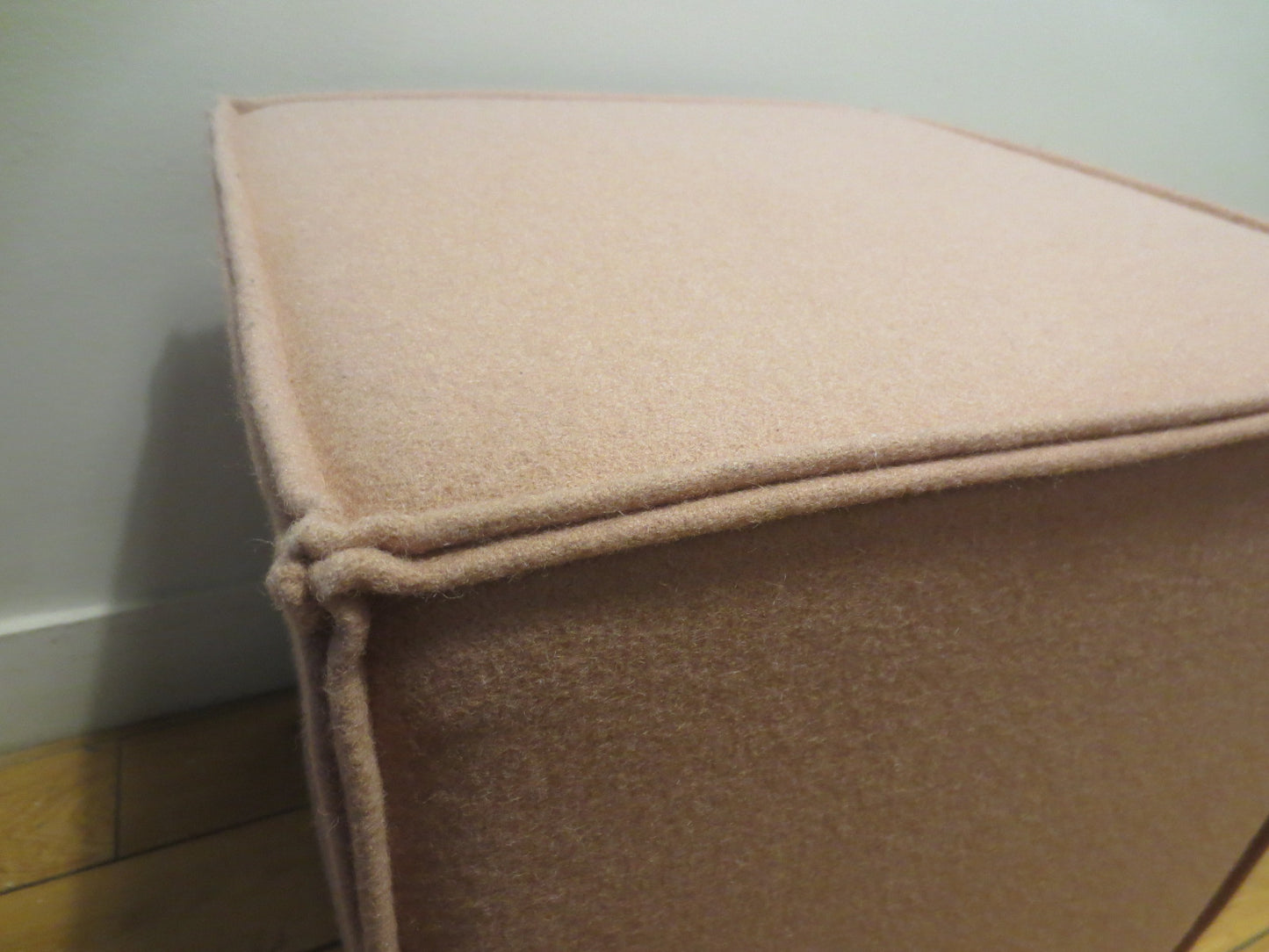 Blu Dot Otto Cube Ottoman in Wheat
