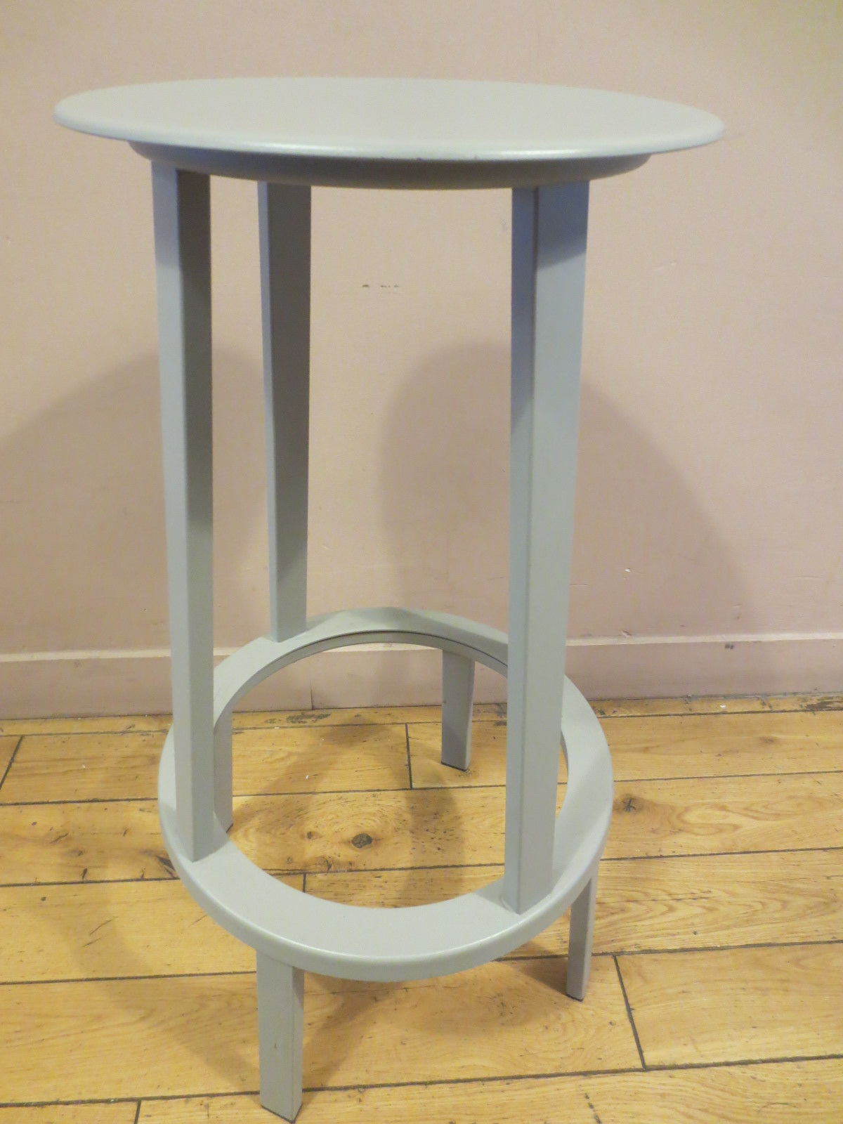 HAY Revolver Bar Height Stool in Grey