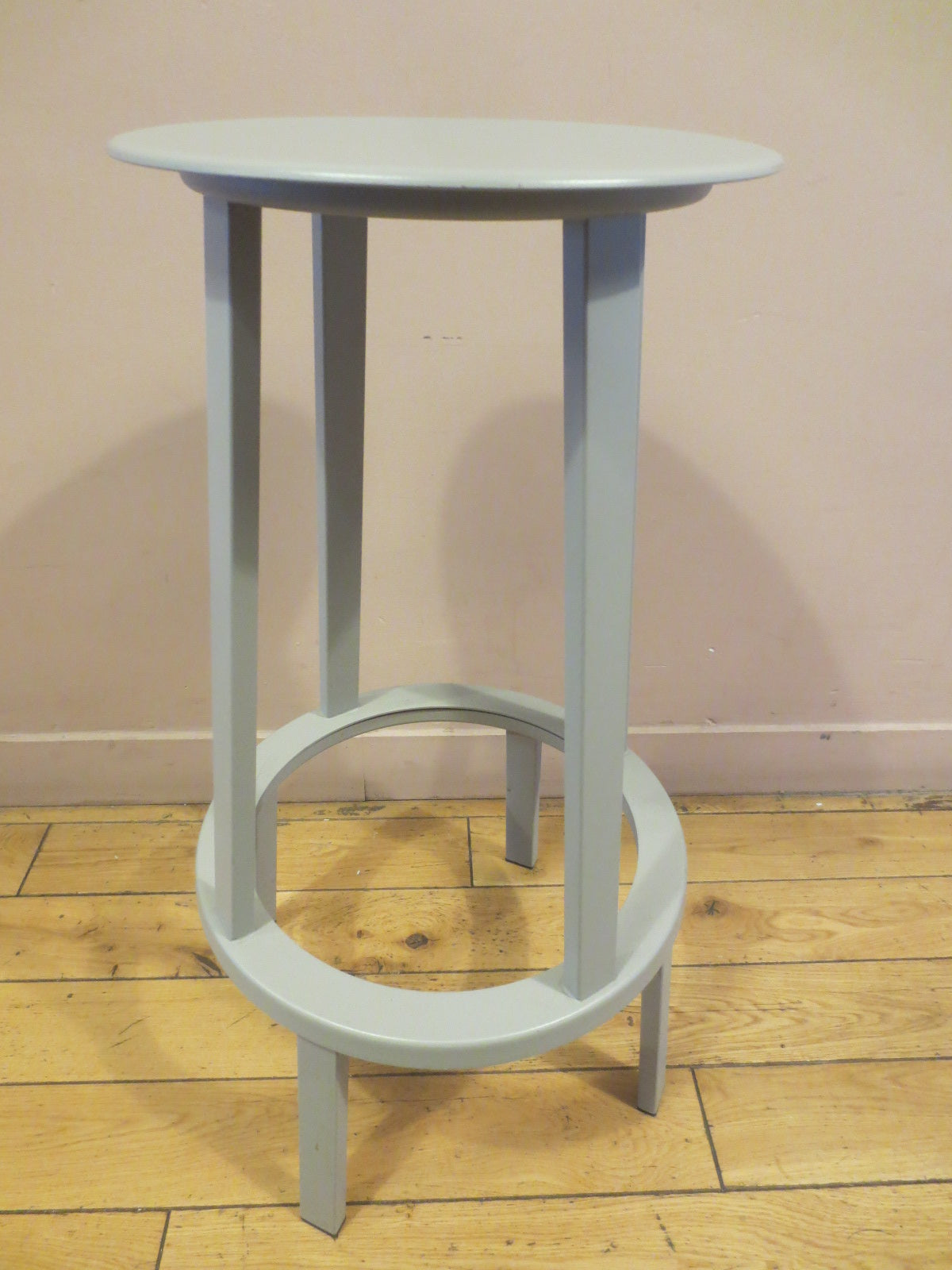 HAY Revolver Bar Height Stool in Grey