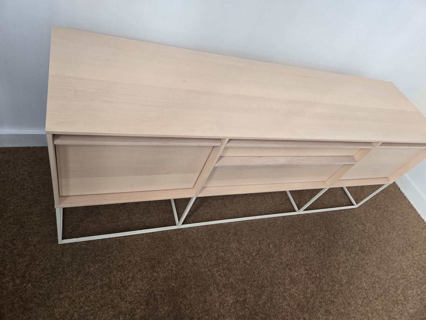 Blu Dot Rule 2Door-2Drawer Console in Maple