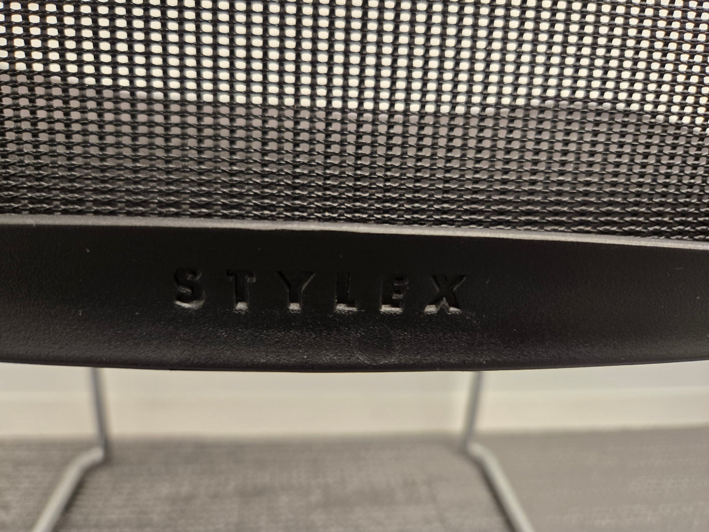 Stylex Zephyr Armchair with Mesh Back and Fabric Seat