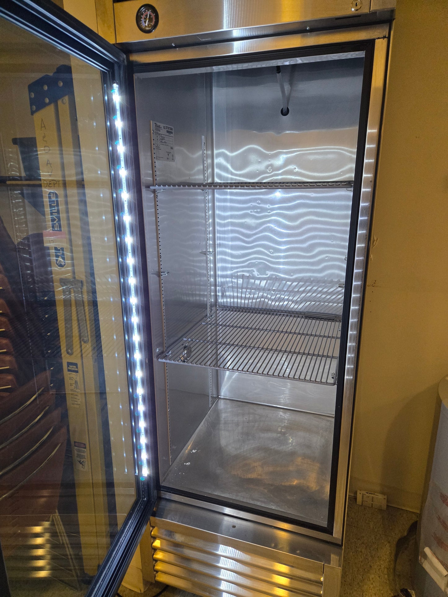 True T-23-G Reach-In 23 cu. ft. Glass Door Commercial Refrigerator