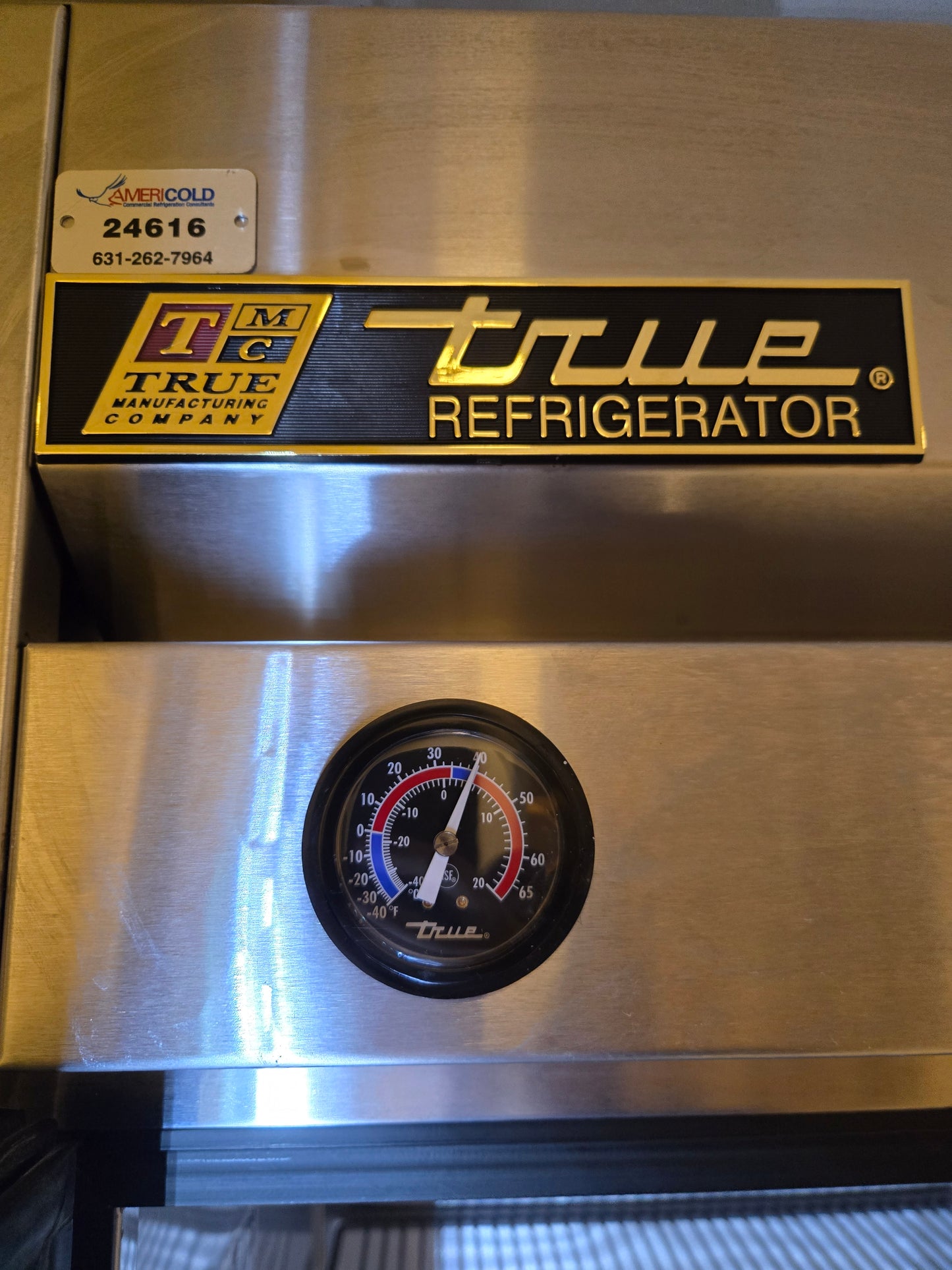 True T-23-G Reach-In 23 cu. ft. Glass Door Commercial Refrigerator