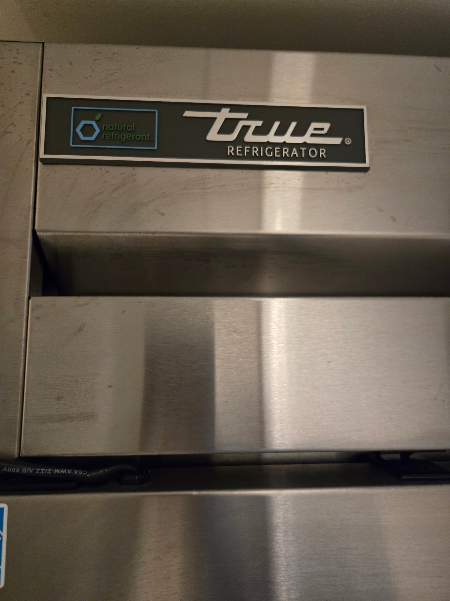 True T-49-G Two-Section Four-Glass Door Reach-In Commercial Refrigerator