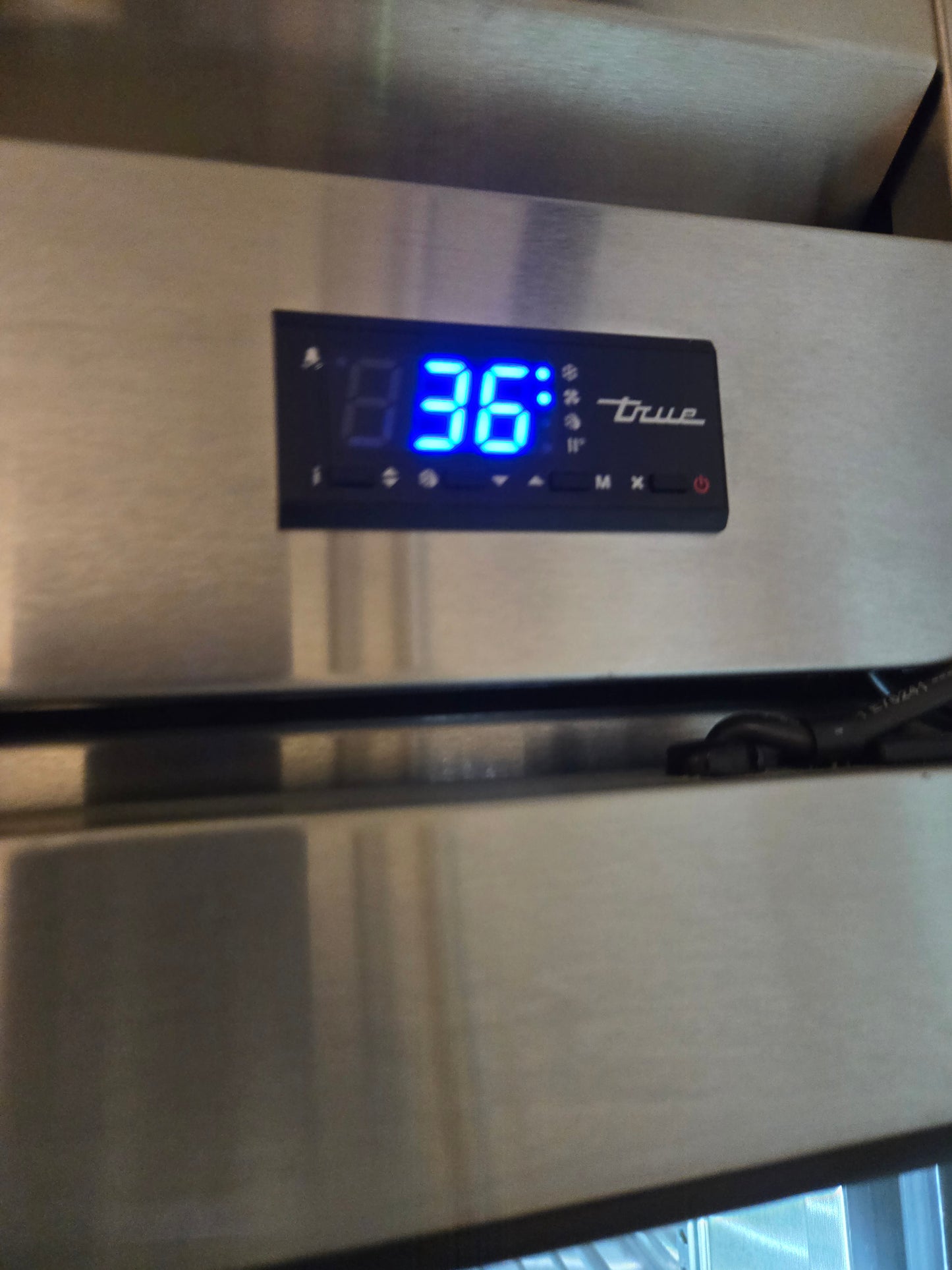 True T-49-G Two-Section Four-Glass Door Reach-In Commercial Refrigerator