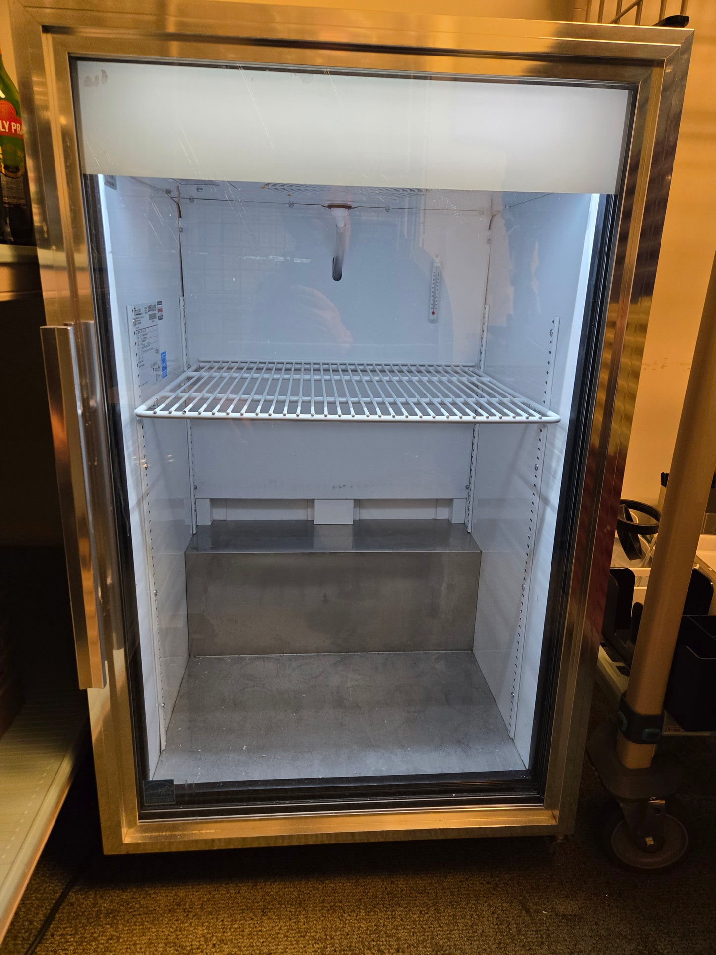 True 7-cu. ft. Glass Door Commercial Refrigerator
