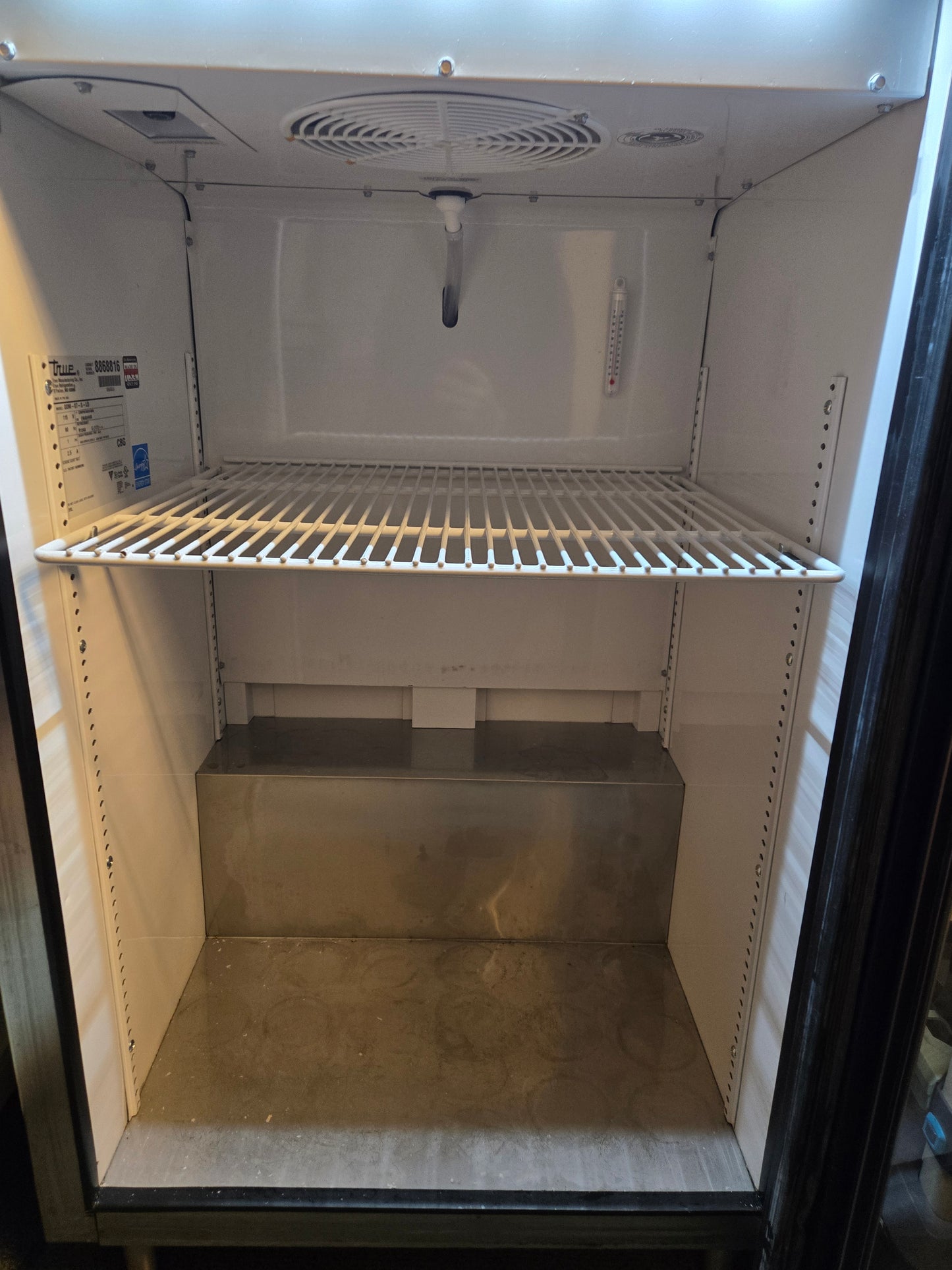 True 7-cu. ft. Glass Door Commercial Refrigerator