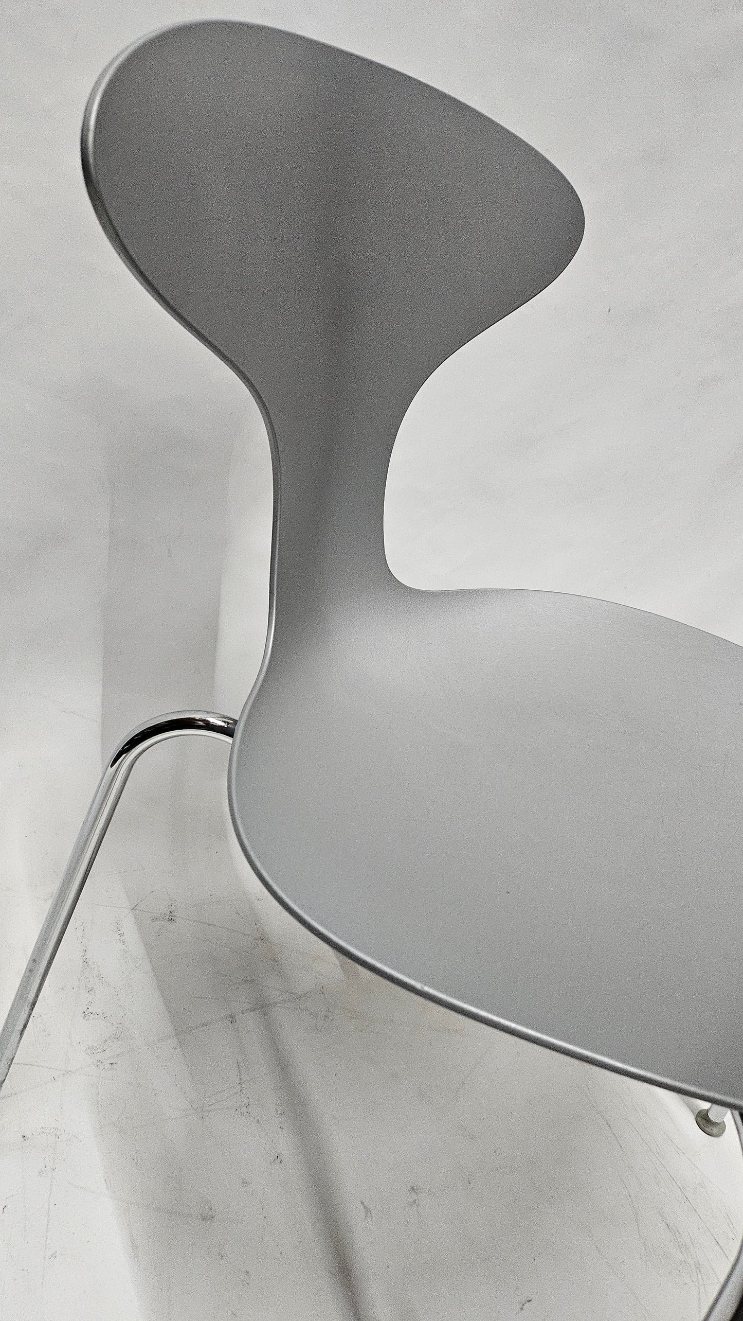 Bernhardt Design Orbit Chair in Silver