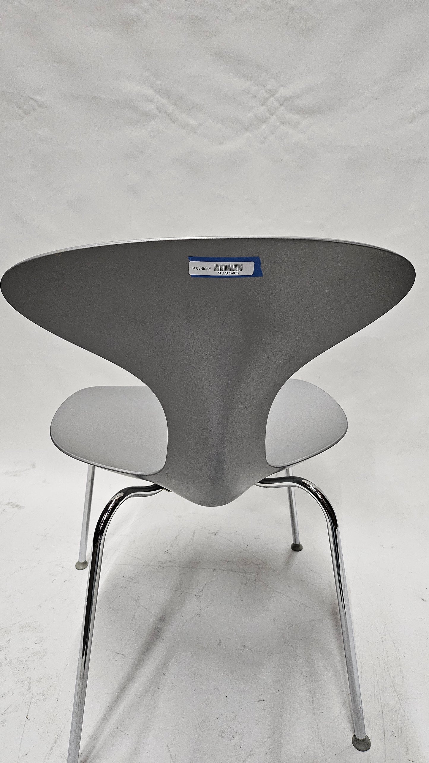 Bernhardt Design Orbit Chair in Silver