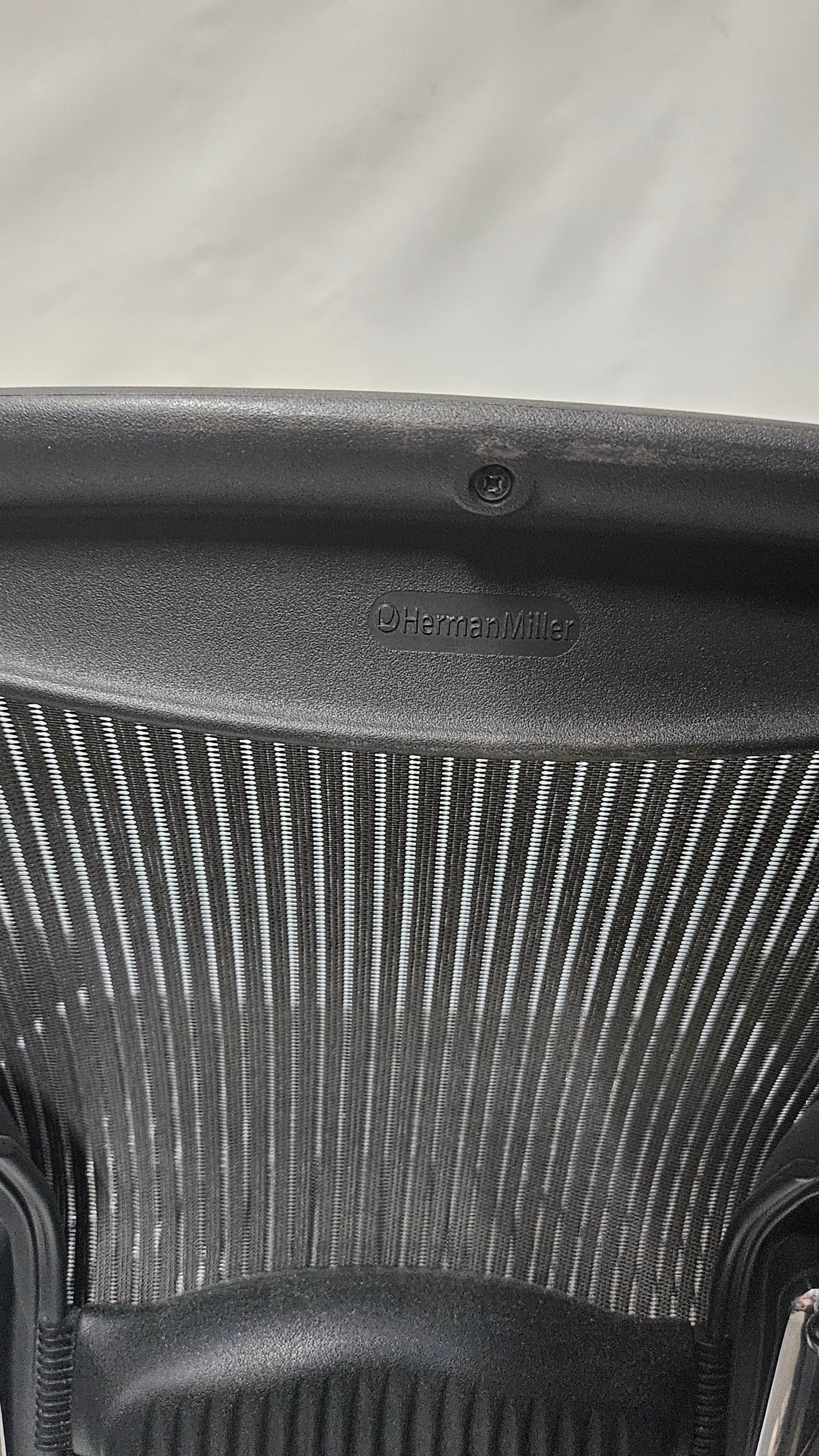 Herman Miller Classic Aeron Drafting Stool with Polished Aluminum Frame and Base, Size B