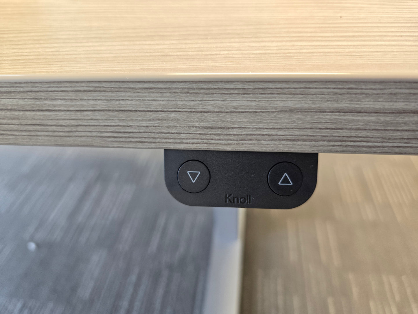 Knoll 5-ft (60x30-in) Electric Height Adjustable Standing Desk in Walnut