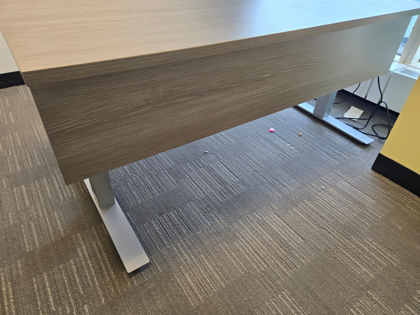 Knoll 5-ft (60x30-in) Electric Height Adjustable Standing Desk in Walnut