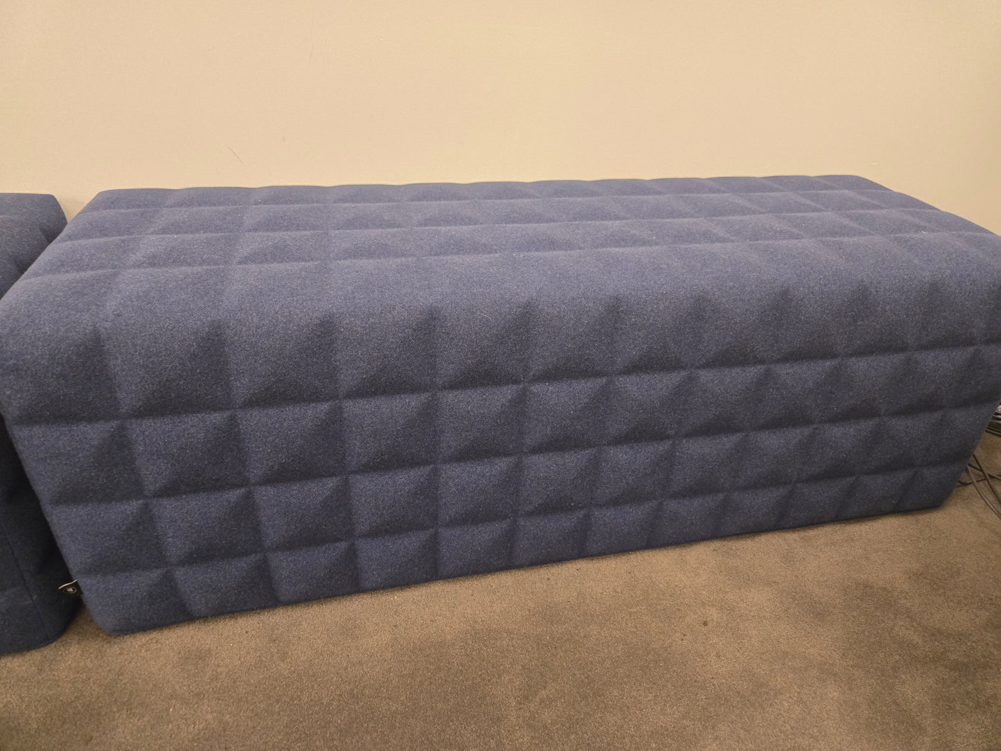 BuzziSpace BuzziCube 3D Trio Seat in Blue