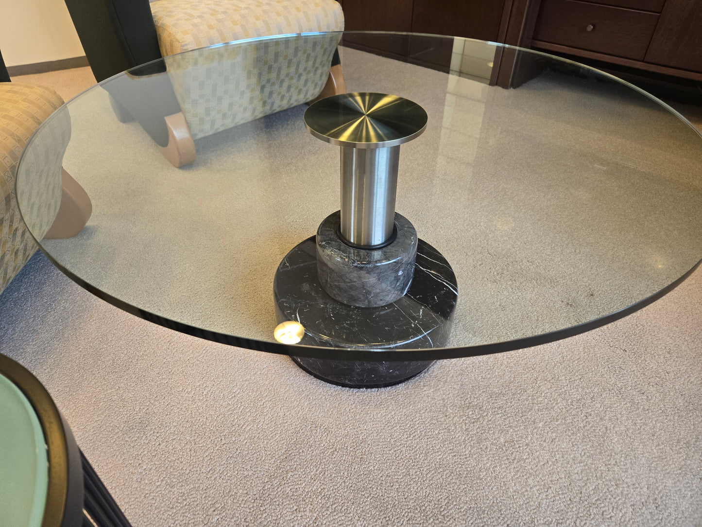 Acerbis Menhir Glass Coffee Table