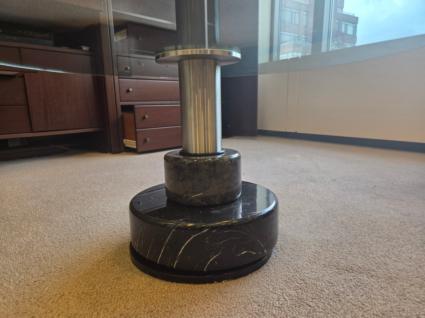 Acerbis Menhir Glass Coffee Table