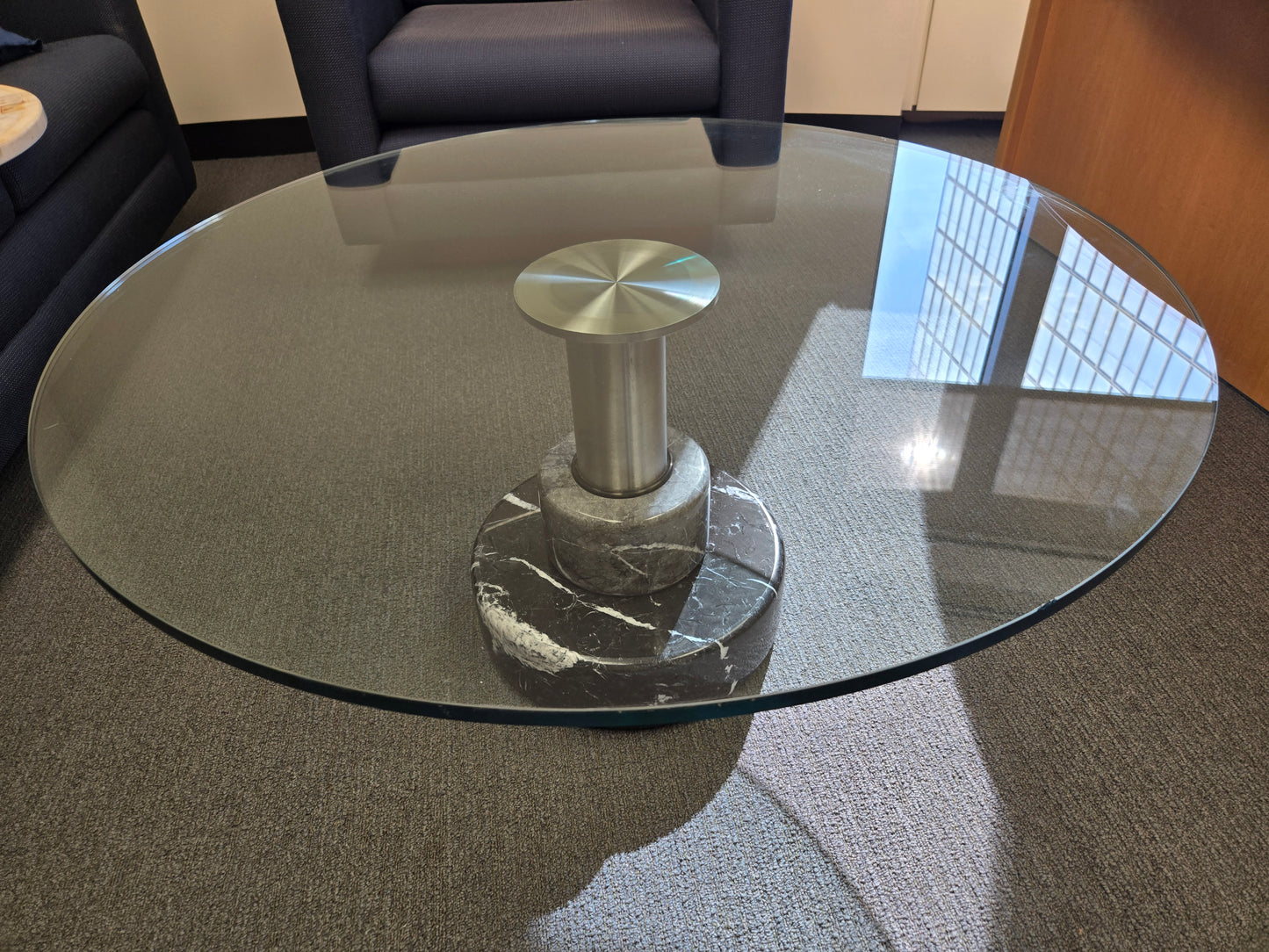 Acerbis Menhir Glass Coffee Table