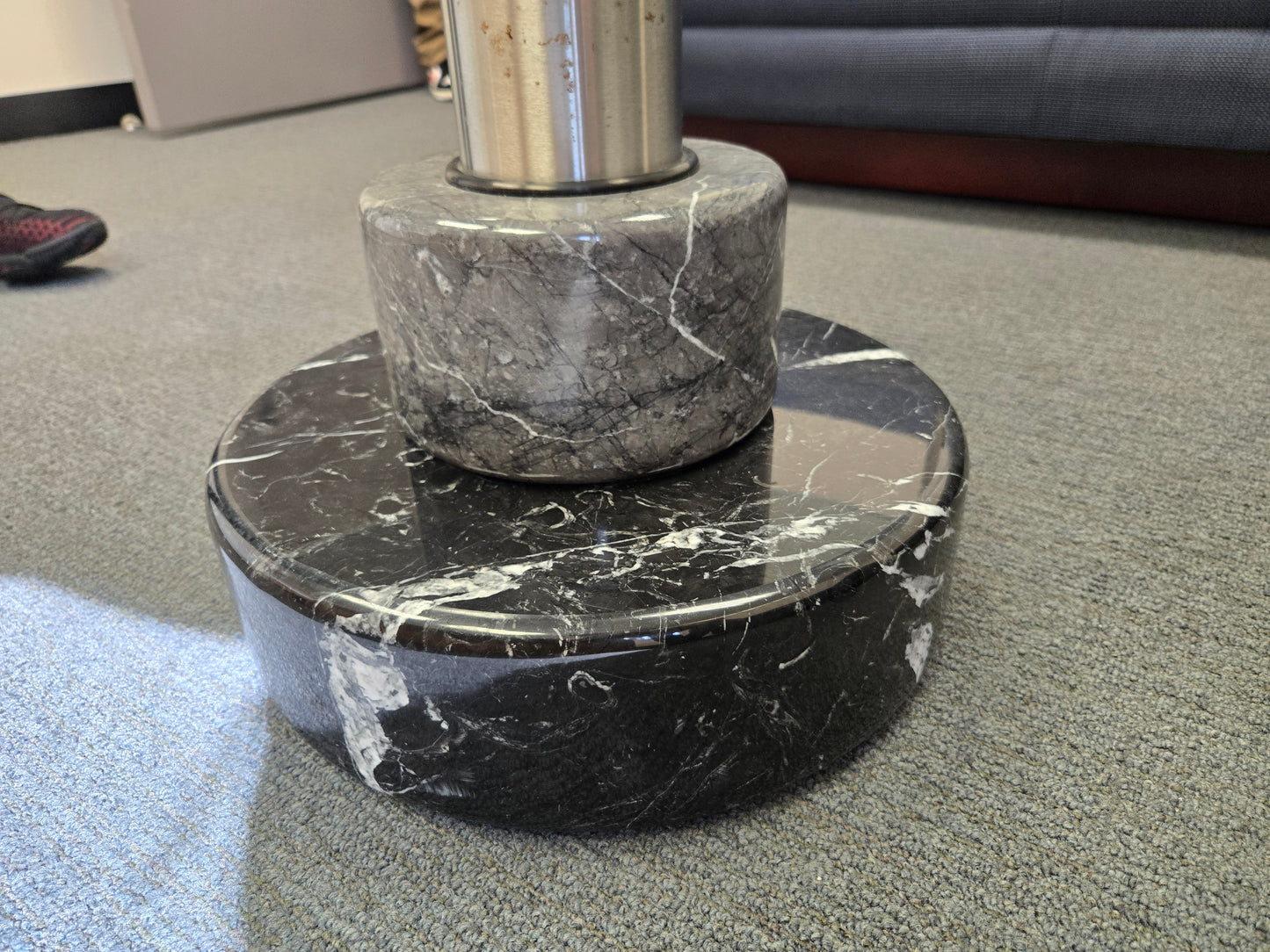 Acerbis Menhir Glass Coffee Table