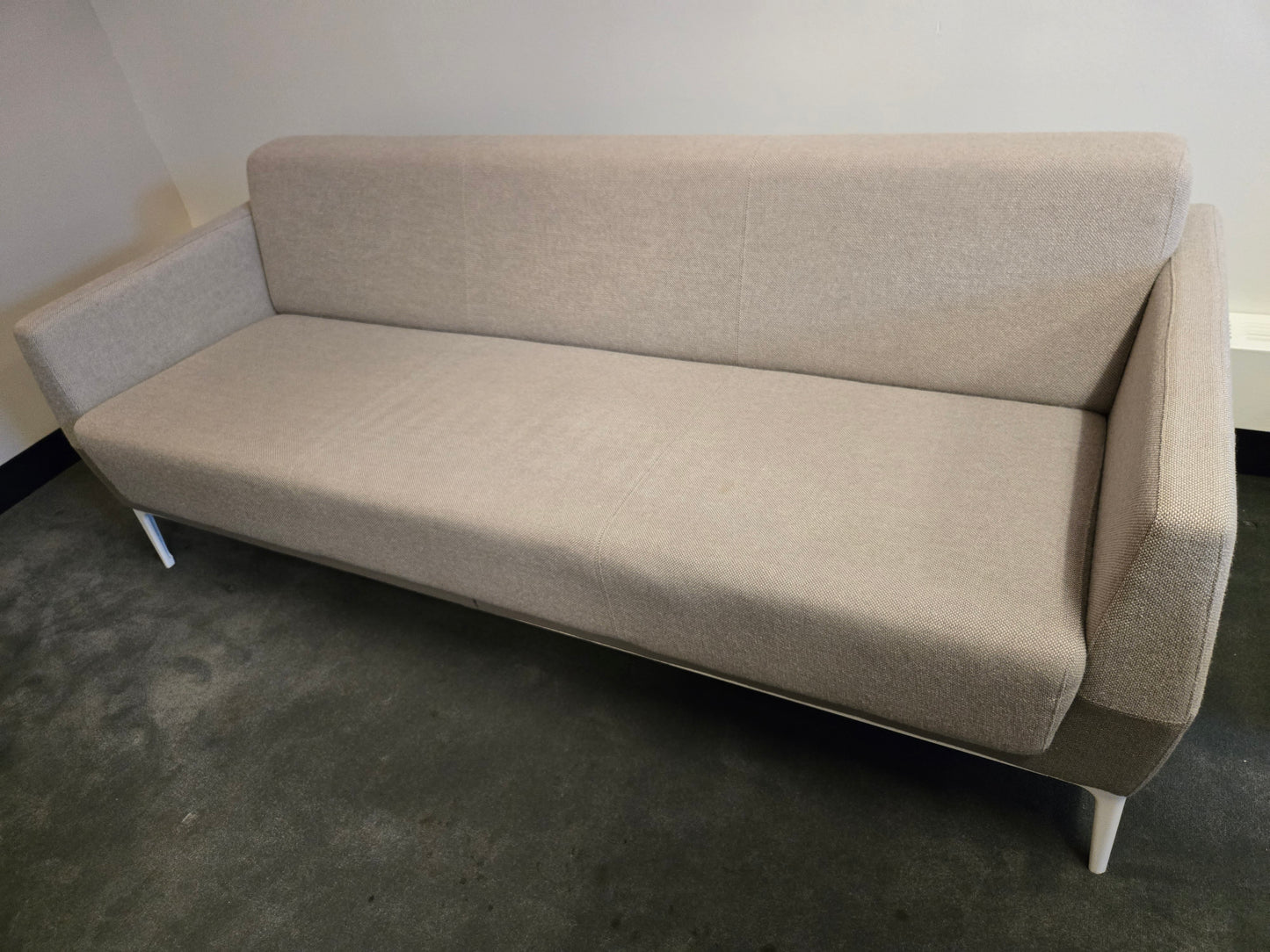 Coalesse Visalia Sofa in Grey + 2 Lounge Chairs