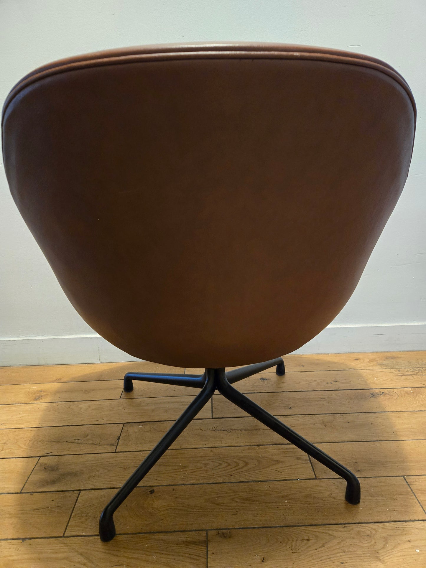 HAY About A Lounge Chair 81 in Brown Leather, AAL81