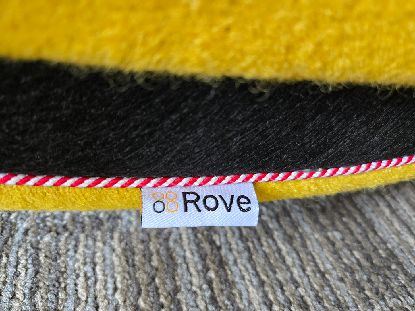 Rove Concepts Executive Armchair with Wood Legs in Yellow