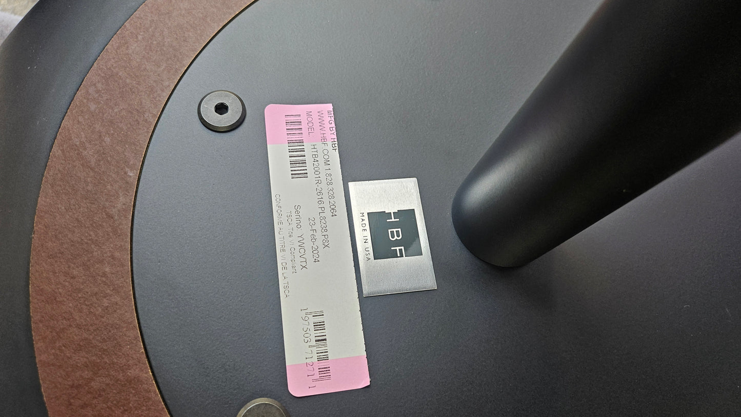 HBF Round Coffee Table (New in Box)