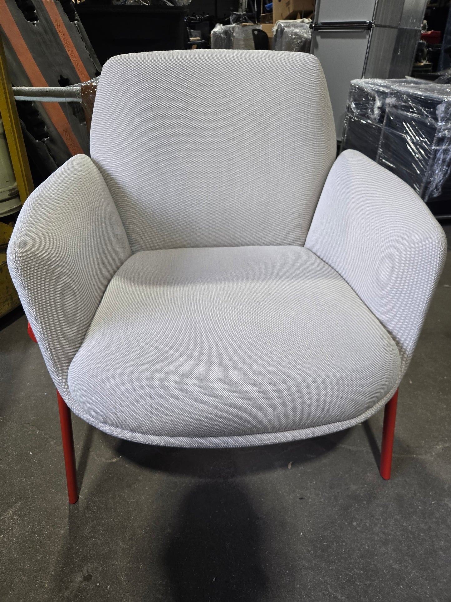 Haworth Poppy Lounge Chair in Grey