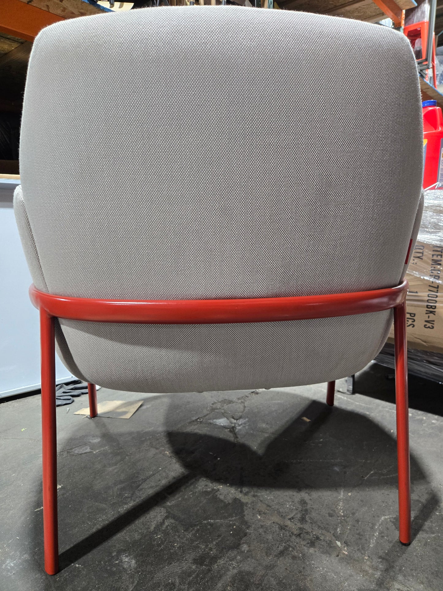 Haworth Poppy Lounge Chair in Grey