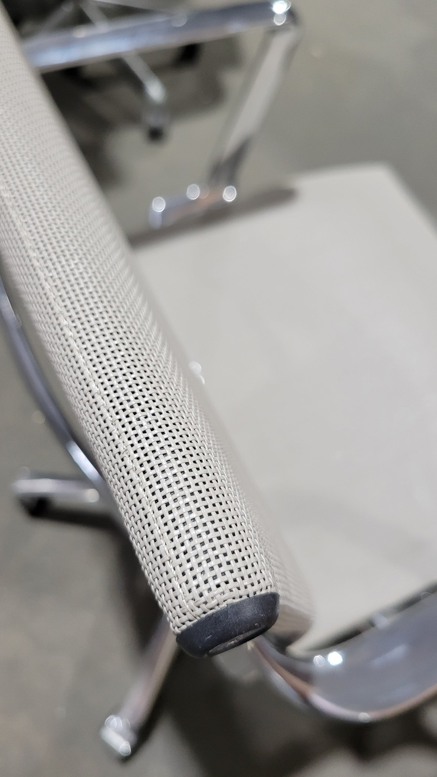 ICF Una Management Chair in Grey Mesh (New in Box)