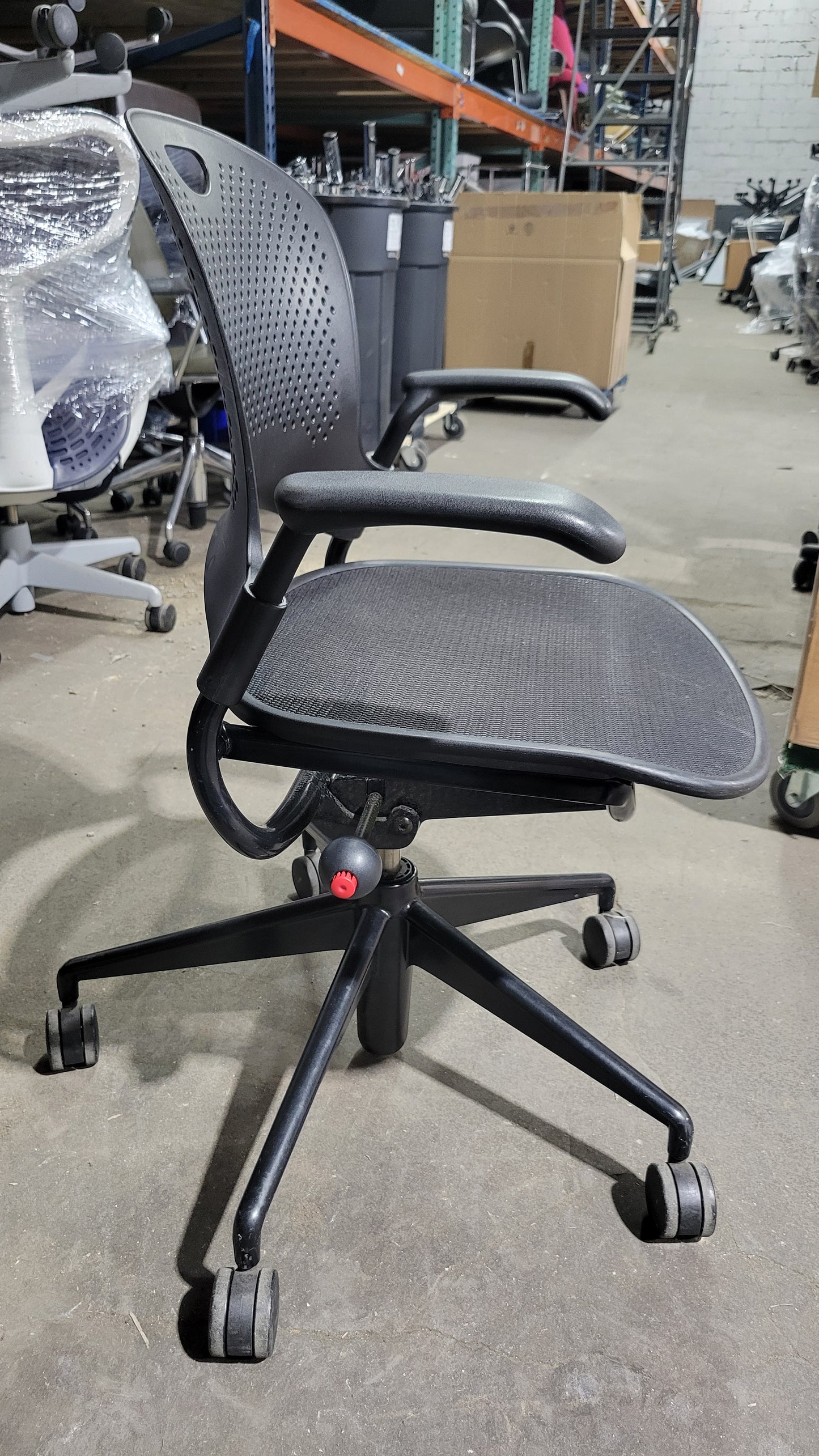 Herman Miller Caper Task Chair with Black Mesh Seat