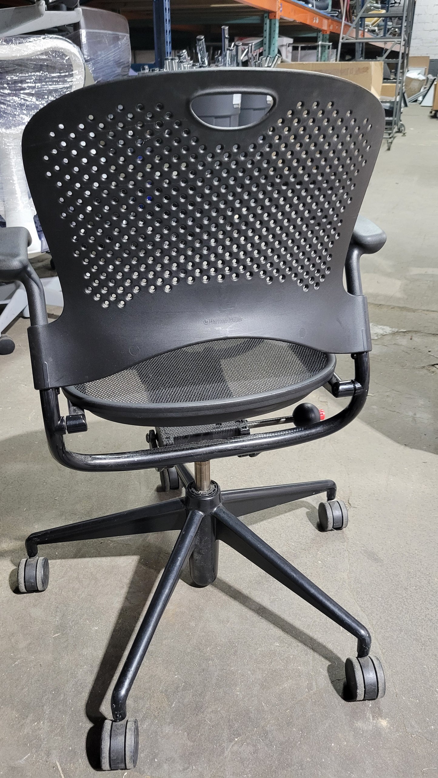 Herman Miller Caper Task Chair with Black Mesh Seat