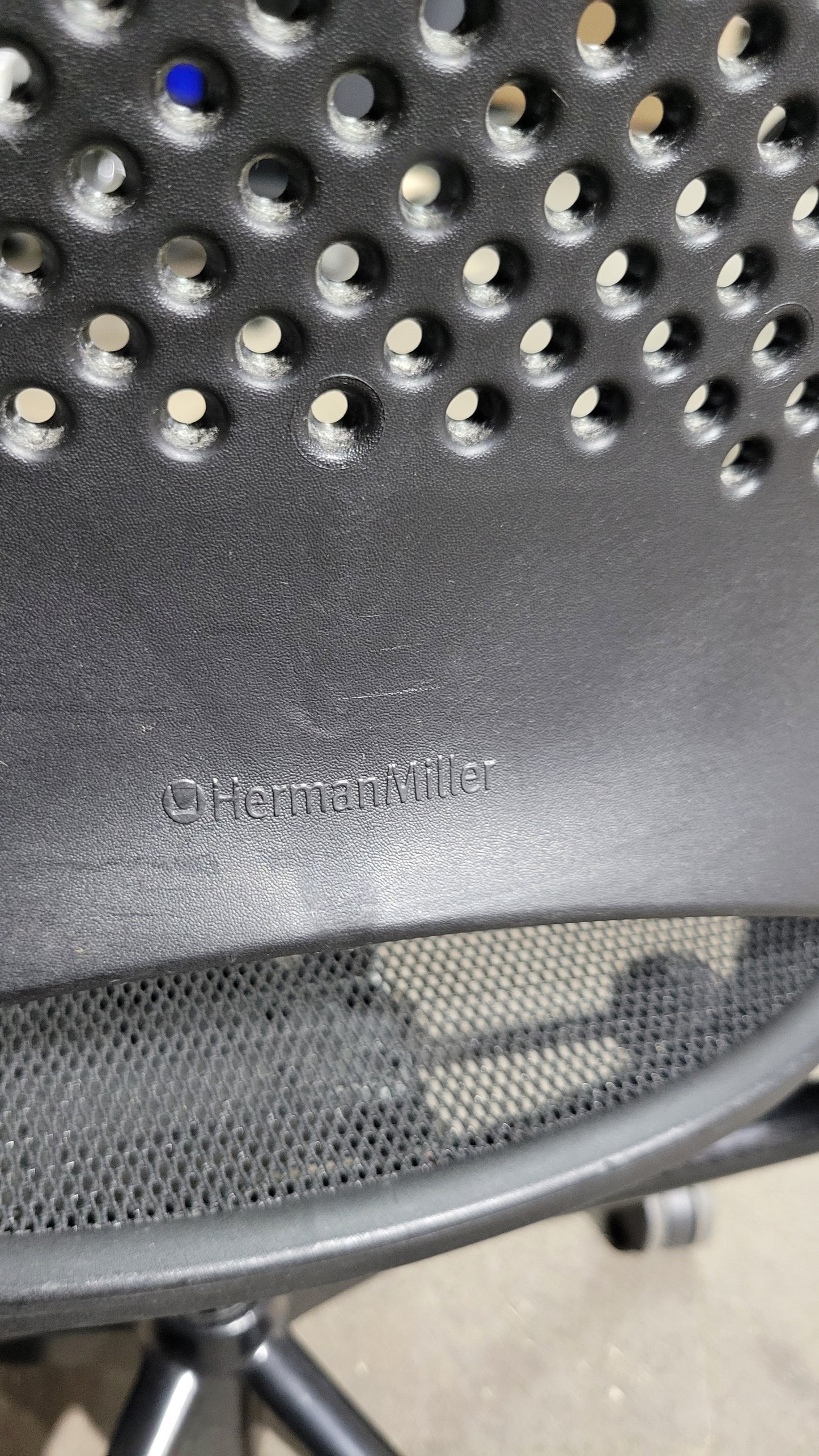 Herman Miller Caper Task Chair with Black Mesh Seat