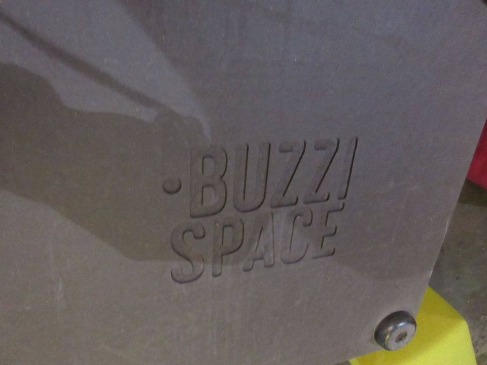 BuzziSpace BuzziCube 3D Solo Seat / Ottoman in Grey