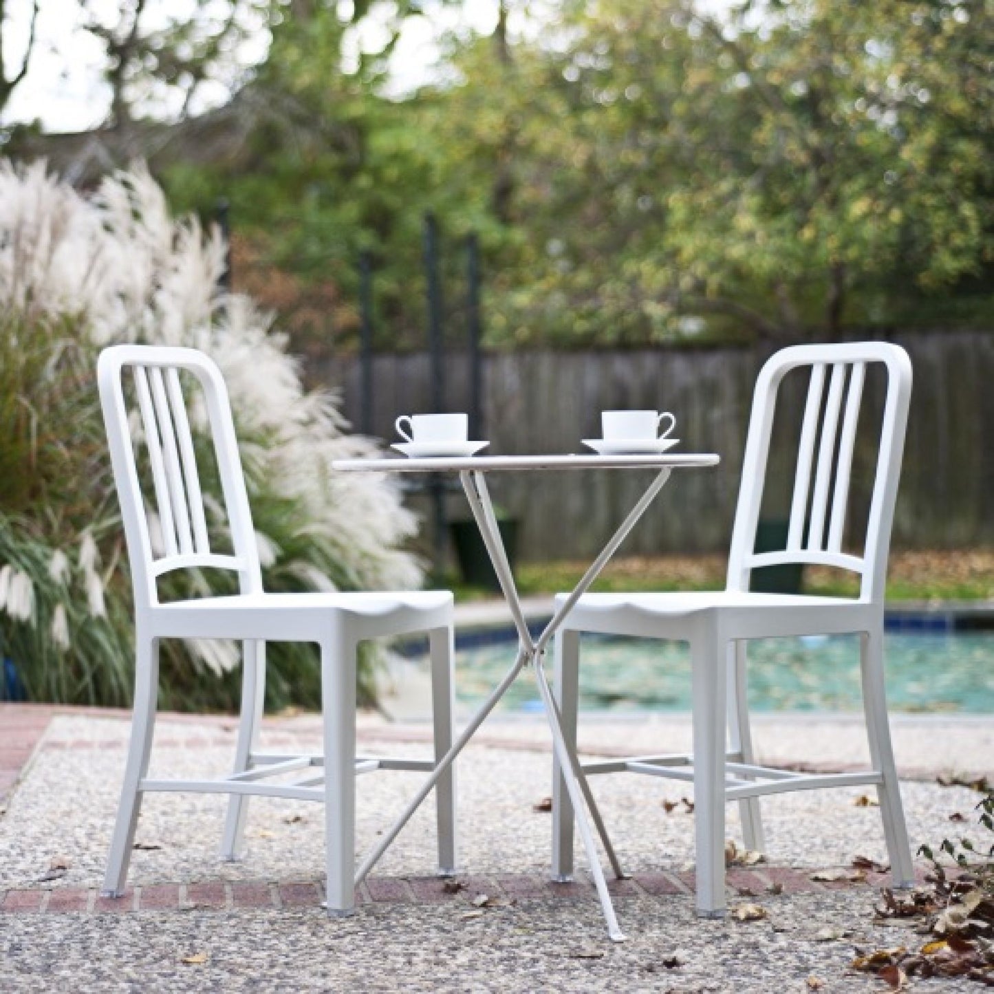 Emeco x Coca Cola 111 Navy Chair in White (Original)