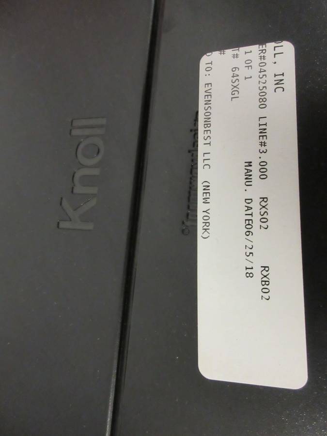 Knoll Remix Side Chair in Red - A Pair