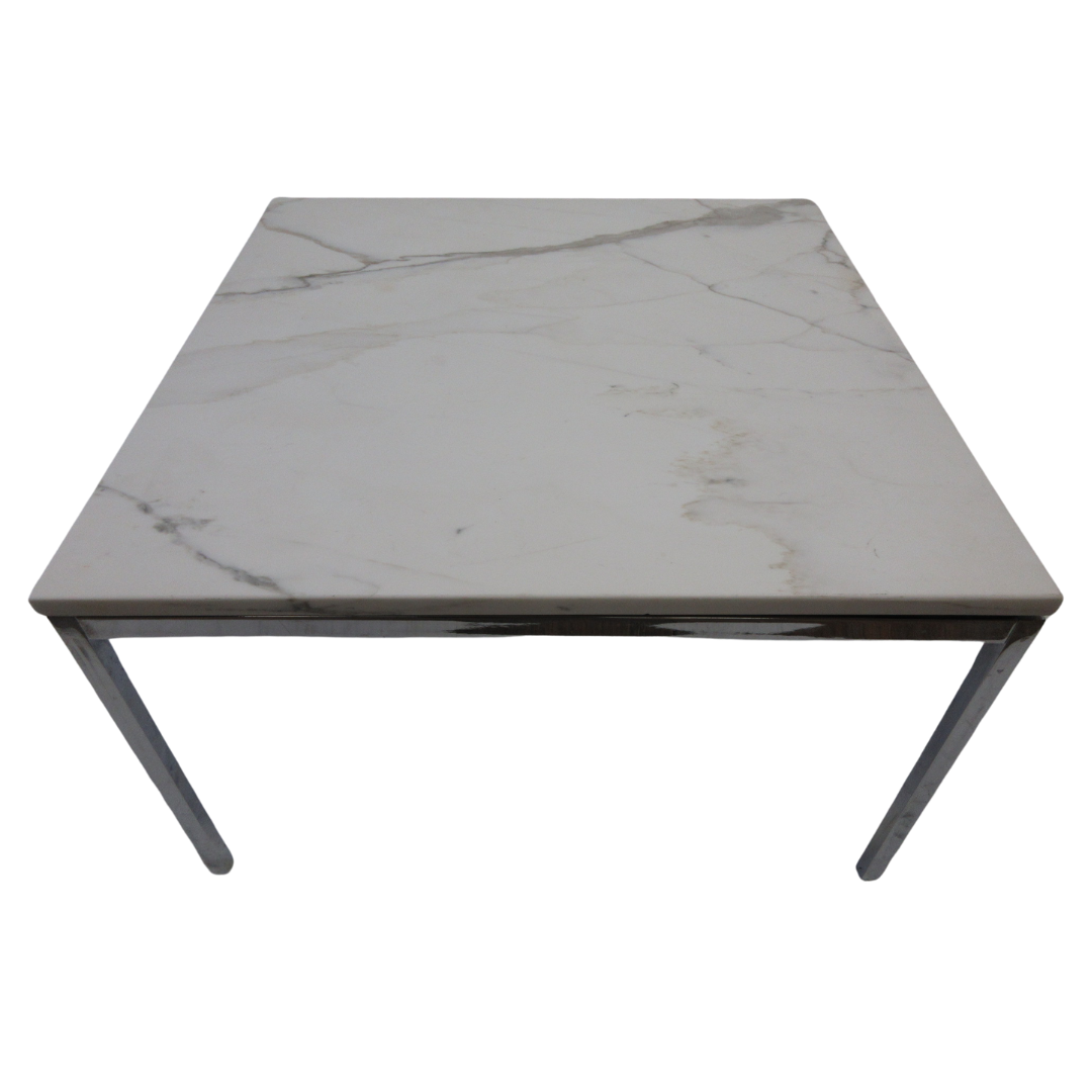 Florence Knoll Marble End Table, 29-in