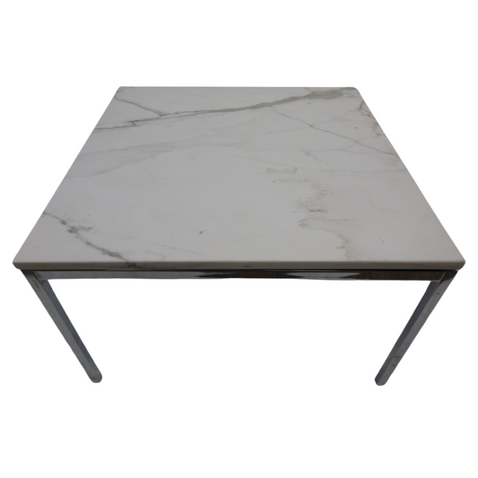 Florence Knoll Marble End Table, 29-in