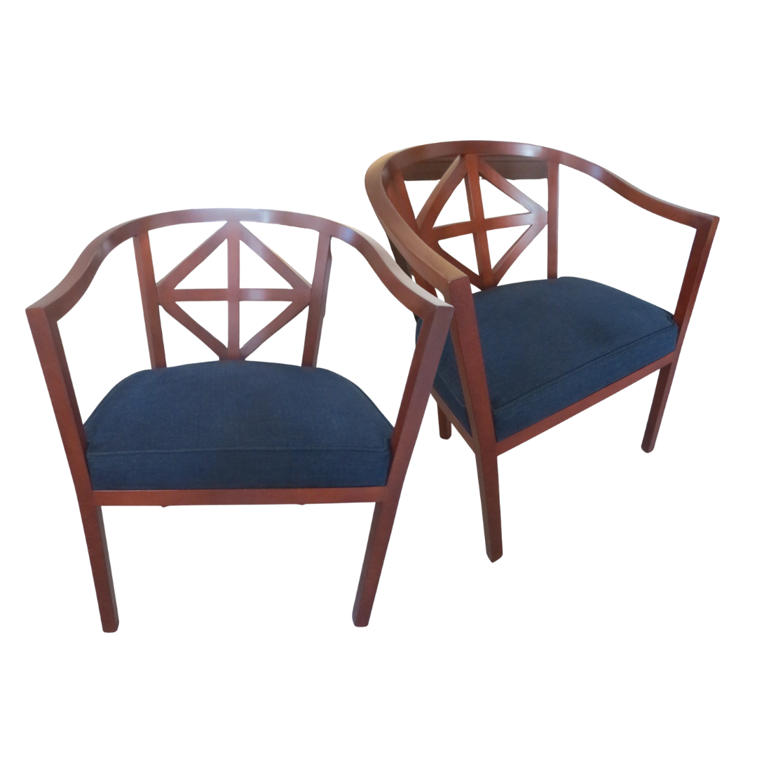 Josef Hoffman Diamond Back Armchair - A Pair