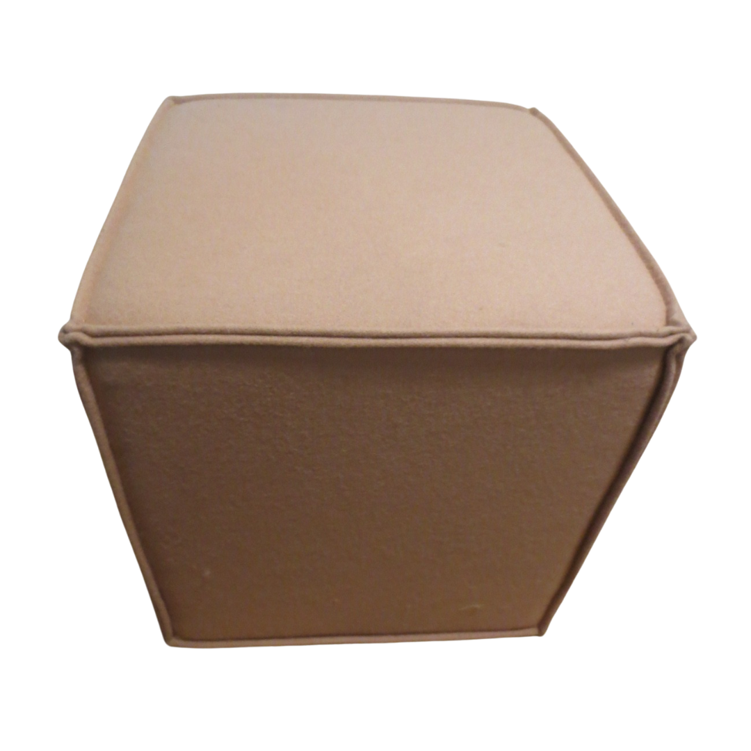 Blu Dot Otto Cube Ottoman in Wheat