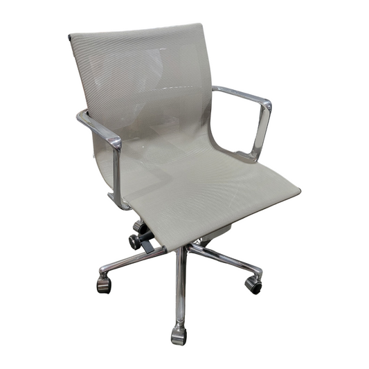 ICF Una Management Chair in Grey Mesh (New in Box)