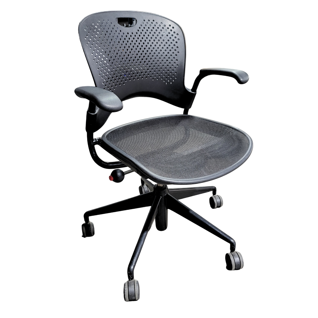 Herman Miller Caper Task Chair with Black Mesh Seat