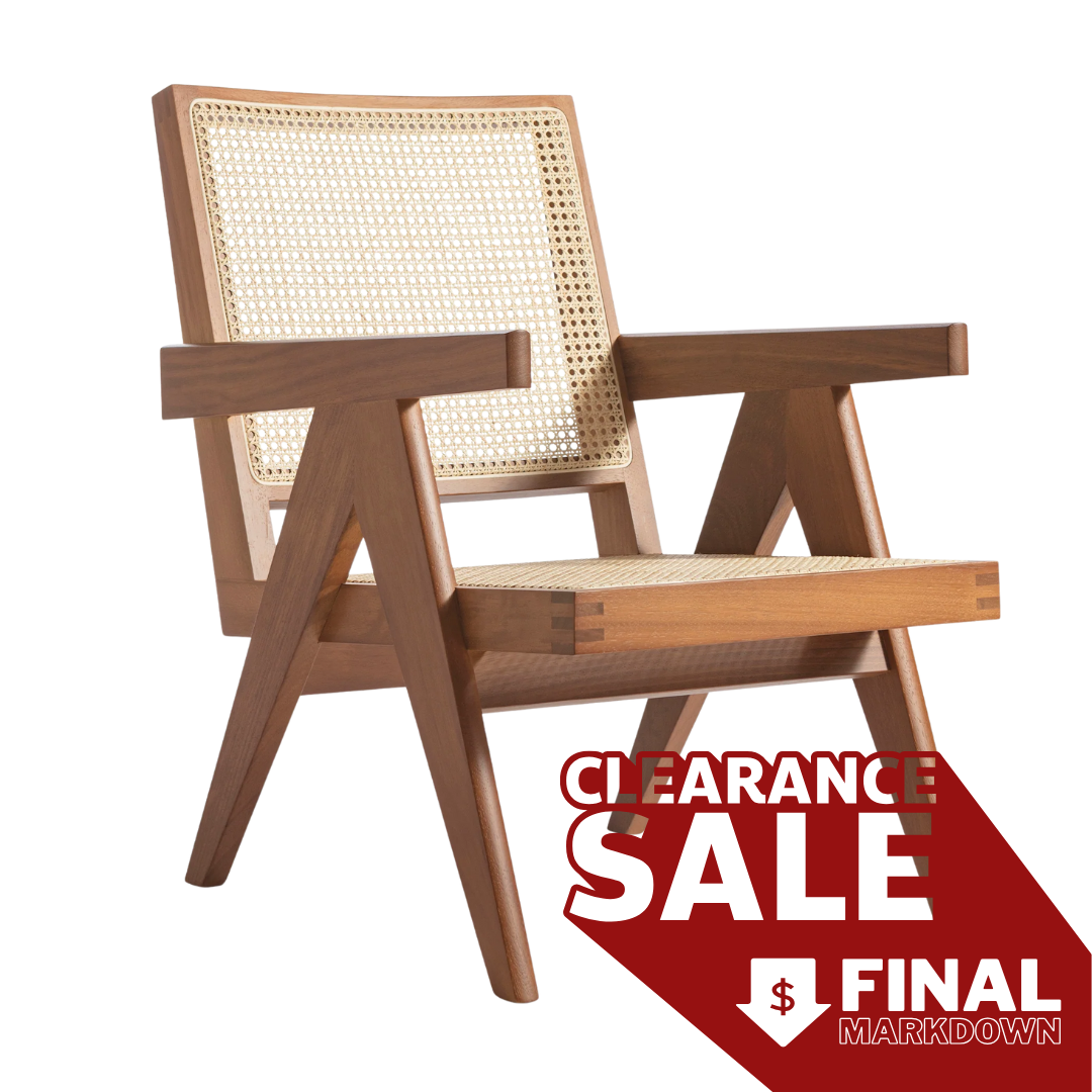 Klarel Pierre Jeanneret Chandigarh Style Lounge Armchair (New in